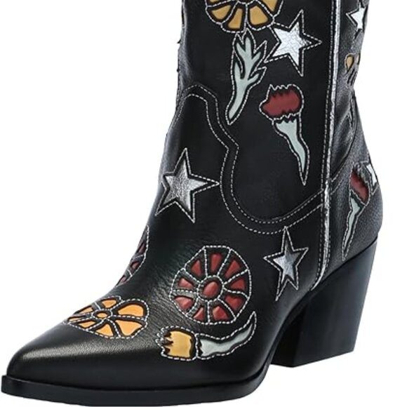Dolce Vita Lassie Wetern Cowboy Boot Black- SZ 11- NEW - Picture 7 of 7